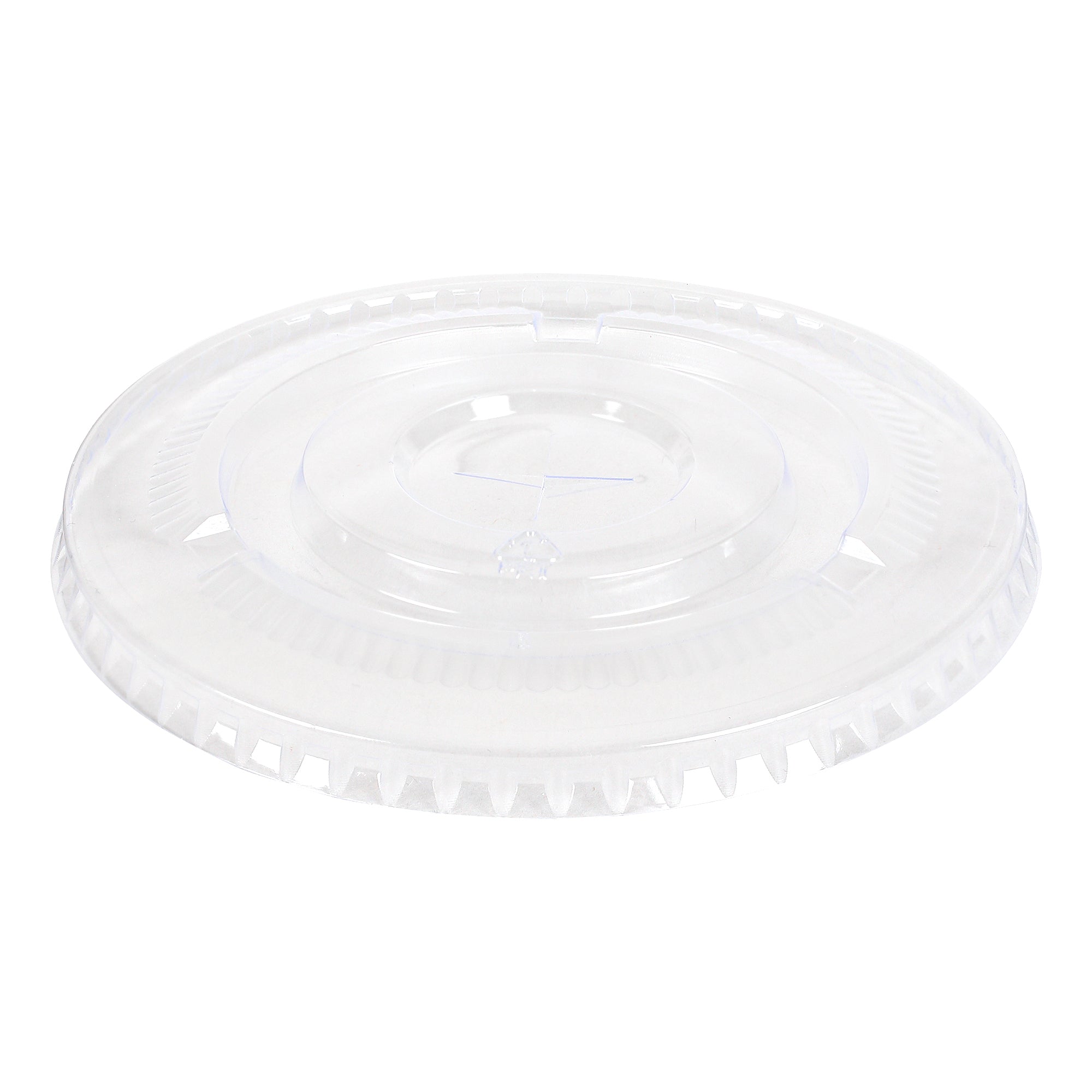 Flat Straw Slot Lid PET Clear 32 oz