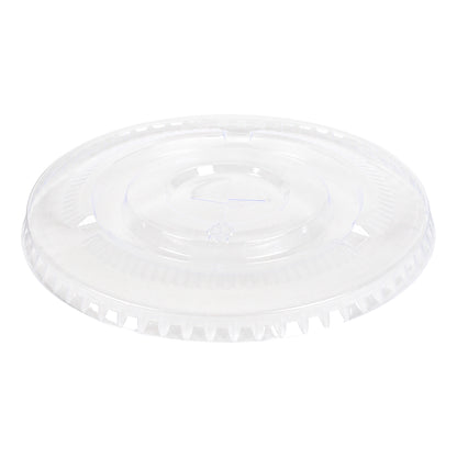 Flat Straw Slot Lid PET Clear 32 oz