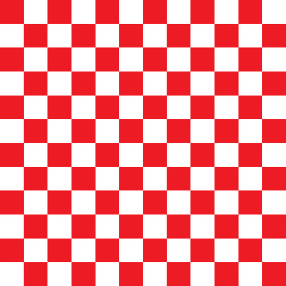 Dry Wax Basket Liner 12" x 12" Red Check