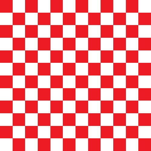 Dry Wax Basket Liner 12" x 12" Red Check