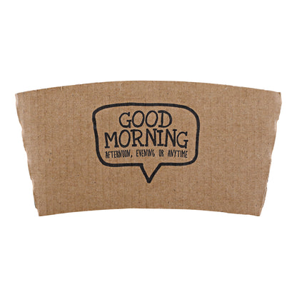 Hot Cup Sleeve 10-20 oz Coffee Print