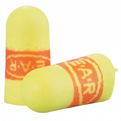 E-A-Rsoft SuperFit Red/Yellow Polyurethane Uncorded Foam Earplugs NRR 33 dB