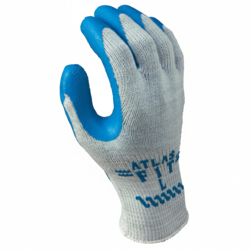 ATLAS 300 Natural Rubber Palm Gloves - Small