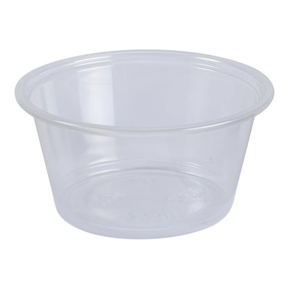 Plastic Portion Cup 3.25 oz Clear