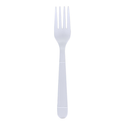 Essentials Heavy Weight White Wrapped Fork