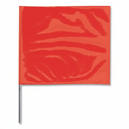 Red 4 x 5 inch 21-inch Stake Flag