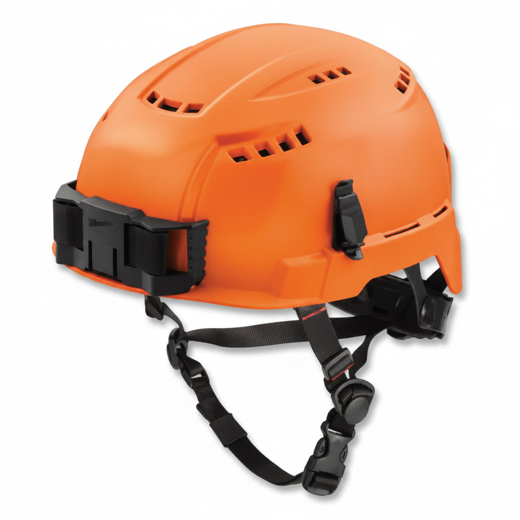 Orange Vented Class C BOLT Safety Helmet