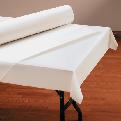 Bright White Paper Tablecover Roll