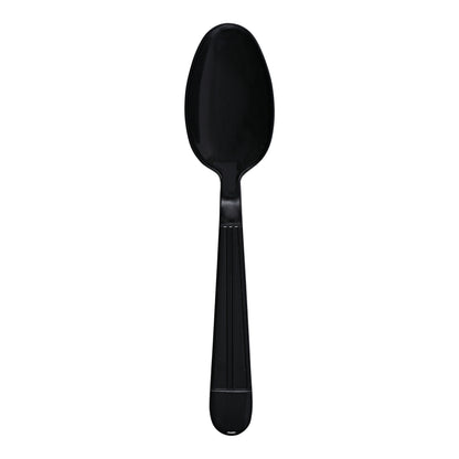 Essentials Heavy Weight Black Wrapped Teaspoon
