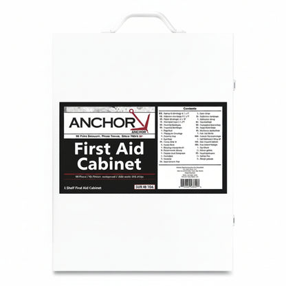 3-Shelf 150 Person First Aid Cabinet with Metal Case and 800 Pieces
