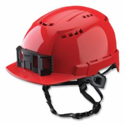 Red Vented Class C BOLT Front Brim Safety Helmet