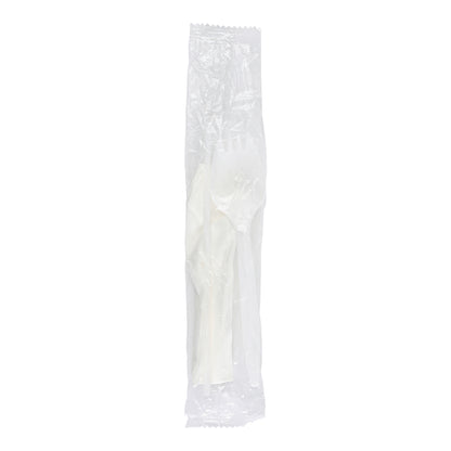 Medium Weight Cutlery Kit with Spork and Straw