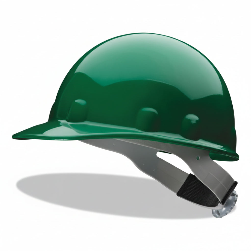 Green SuperEight E2 Series Hard Cap with 8-point Ratchet