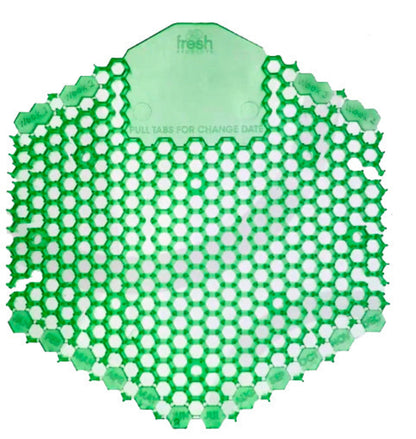 Wave 3D Urinal Screen Green Cucumber Melon Scent