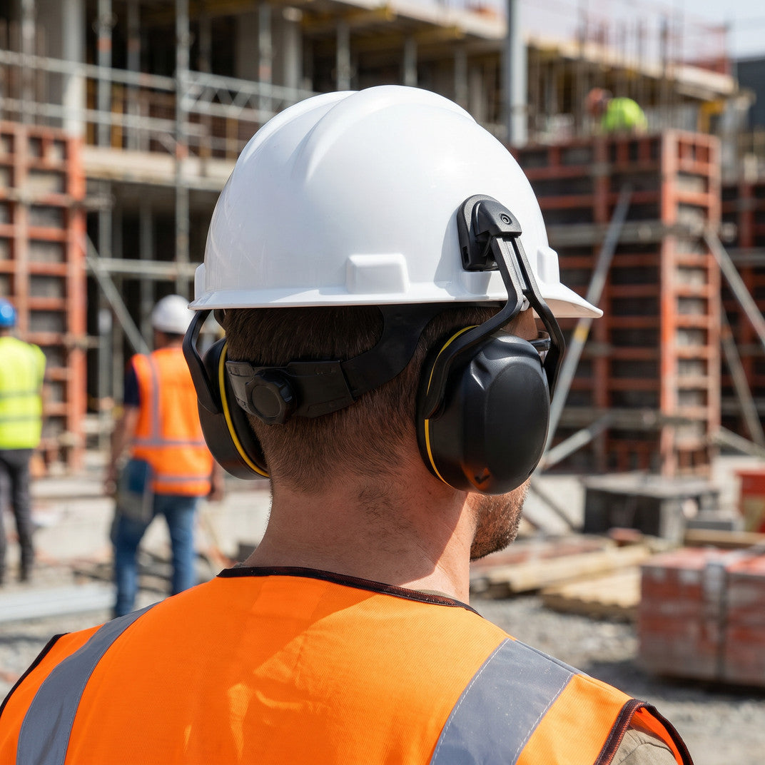 V-Gard Helmet-Mounted Hearing Protection Earmuffs